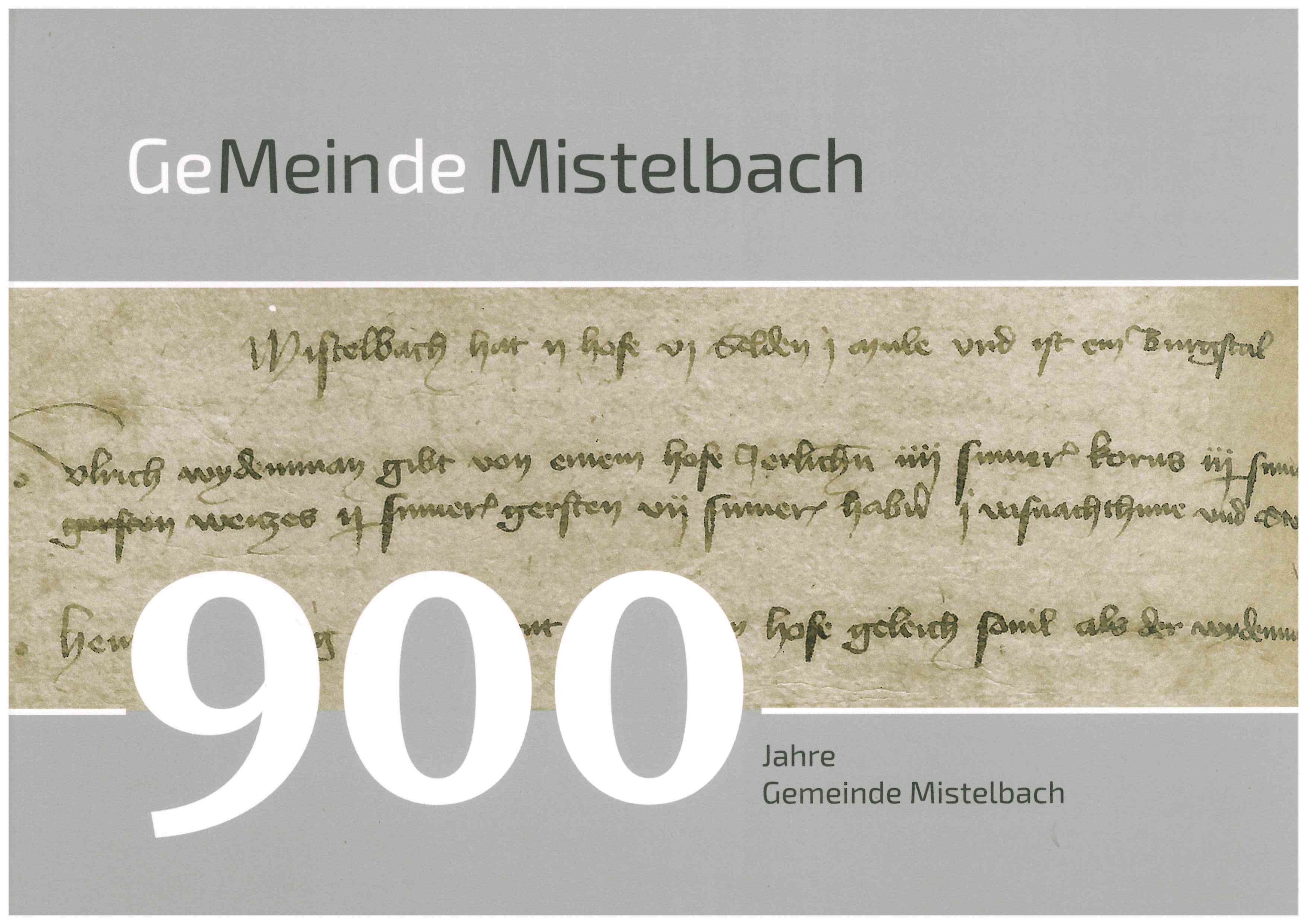 Cover Chronik 900-Jahre Mistelbach